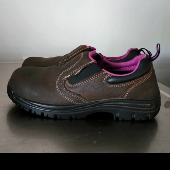 Avenger Foreman Ladies Steel Toe Work Shoe - Picture 2 of 6